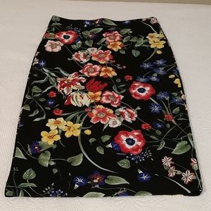 Floral pencil skirt 4